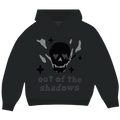 Broken planet market 'out of shadow "graphic hoodie coal black