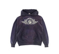 Saint Michael "ANGEL OF DEATH" Hoodie - Purple/Black