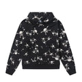 Saint Michael All-Over Skull Print Hoodie - Black
