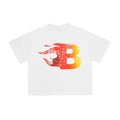 Billionaire Studios Flame Gradient Letter "B" T-Shirt - White