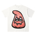 Billionaire Studios Cartoon Drowsy Star Character T-Shirt - White