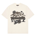 BROKEN PLANET MARKET 'OFF THE GRID' GRAPHIC TEE (VANILLA)